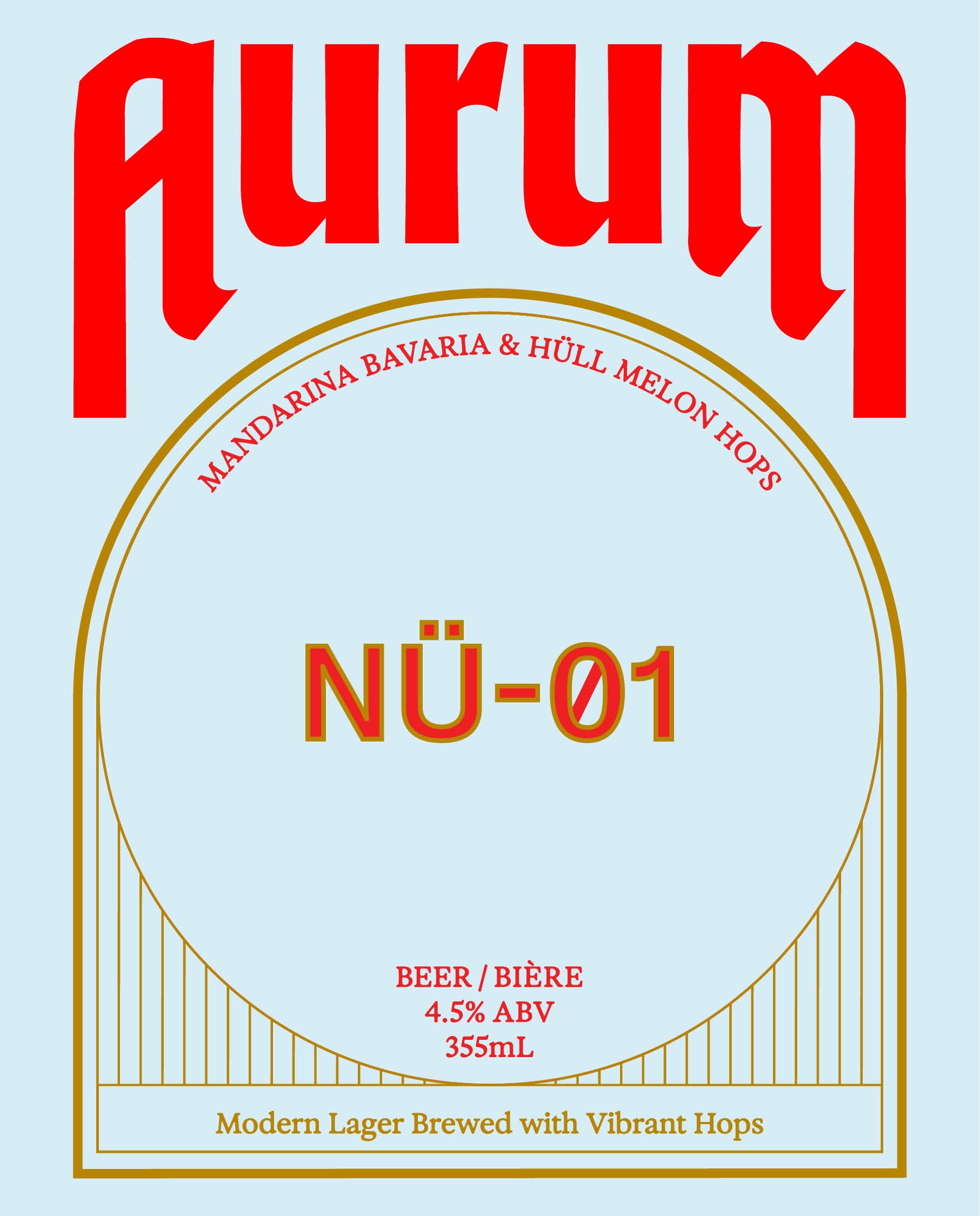 Nü-01 (Mandarina Bavaria and Hüll Melon)